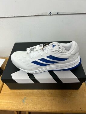 adidas Supernova Ease M White & Royal Blue Running Shoe